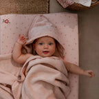 Little Dutch husa saltea de infasat BBC 50x70 cm 0m+ Pure Blossom Pink