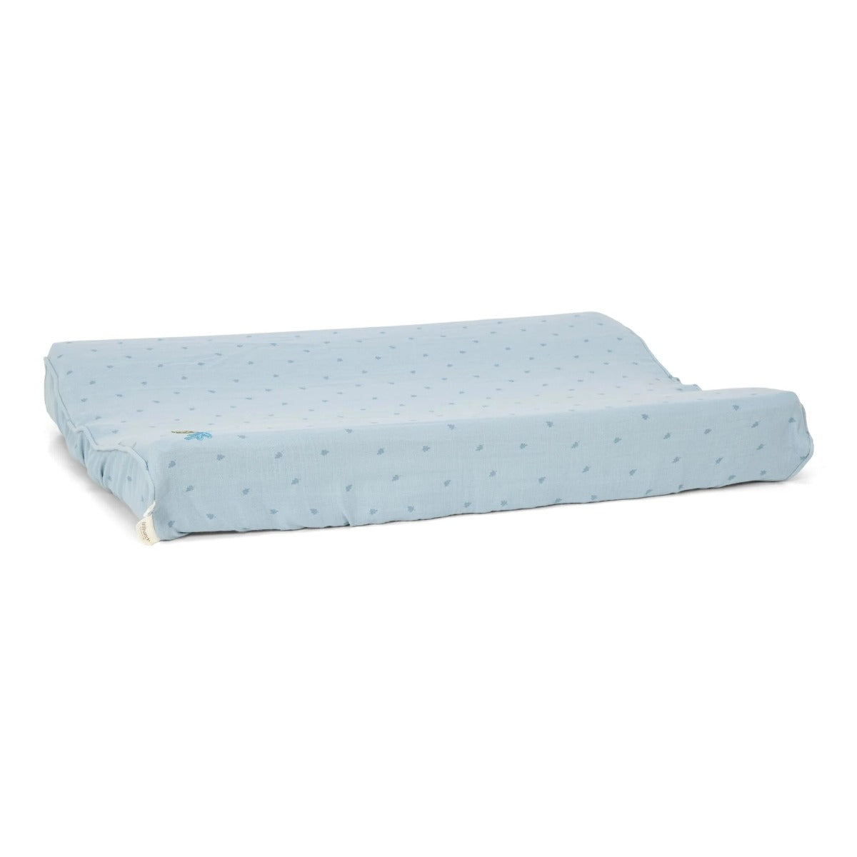 Little Dutch husa saltea de infasat BBC 50x70 cm 0m+ Pure Denim Blue