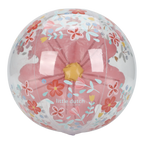 Little Dutch minge de plaja gonflabila cu figurina 3D 2 ani+ Pink Flowers
