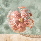 Little Dutch minge de plaja gonflabila cu figurina 3D 2 ani+ Pink Flowers