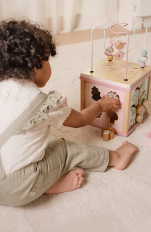 Little Dutch jucarie din lemn FSC cub cu activitati 18m+ Fairy Garden