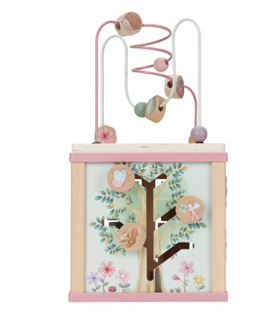 Little Dutch jucarie din lemn FSC cub cu activitati 18m+ Fairy Garden