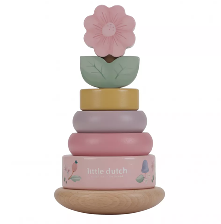 Little Dutch jucarie din lemn FSC pentru stivuire 12m+ Fairy Garden Imagine principală a produsului