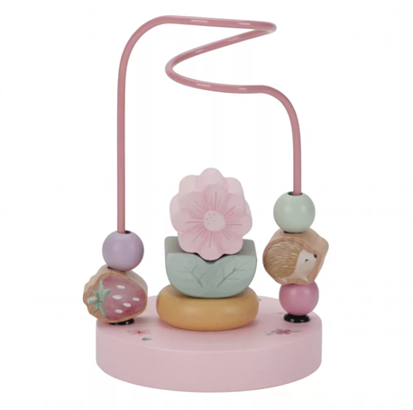 Little Dutch jucarie din lemn FSC spirala cu activitati 12m+ Fairy Garden