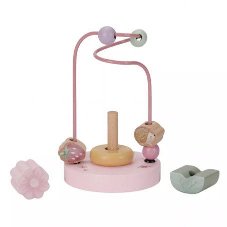 Little Dutch jucarie din lemn FSC spirala cu activitati 12m+ Fairy Garden Imagine secundară a produsului