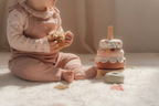 Little Dutch jucarie din lemn FSC si textil pentru stivuire 12m+ Fairy Garden