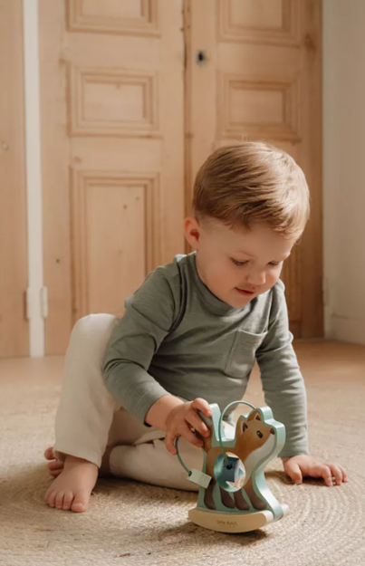 Little Dutch jucarie din lemn FSC 12m+ Forest Friends Vulpe