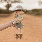 Little Dutch papusa textila 12m+ Safari Friends Ranger Jim
