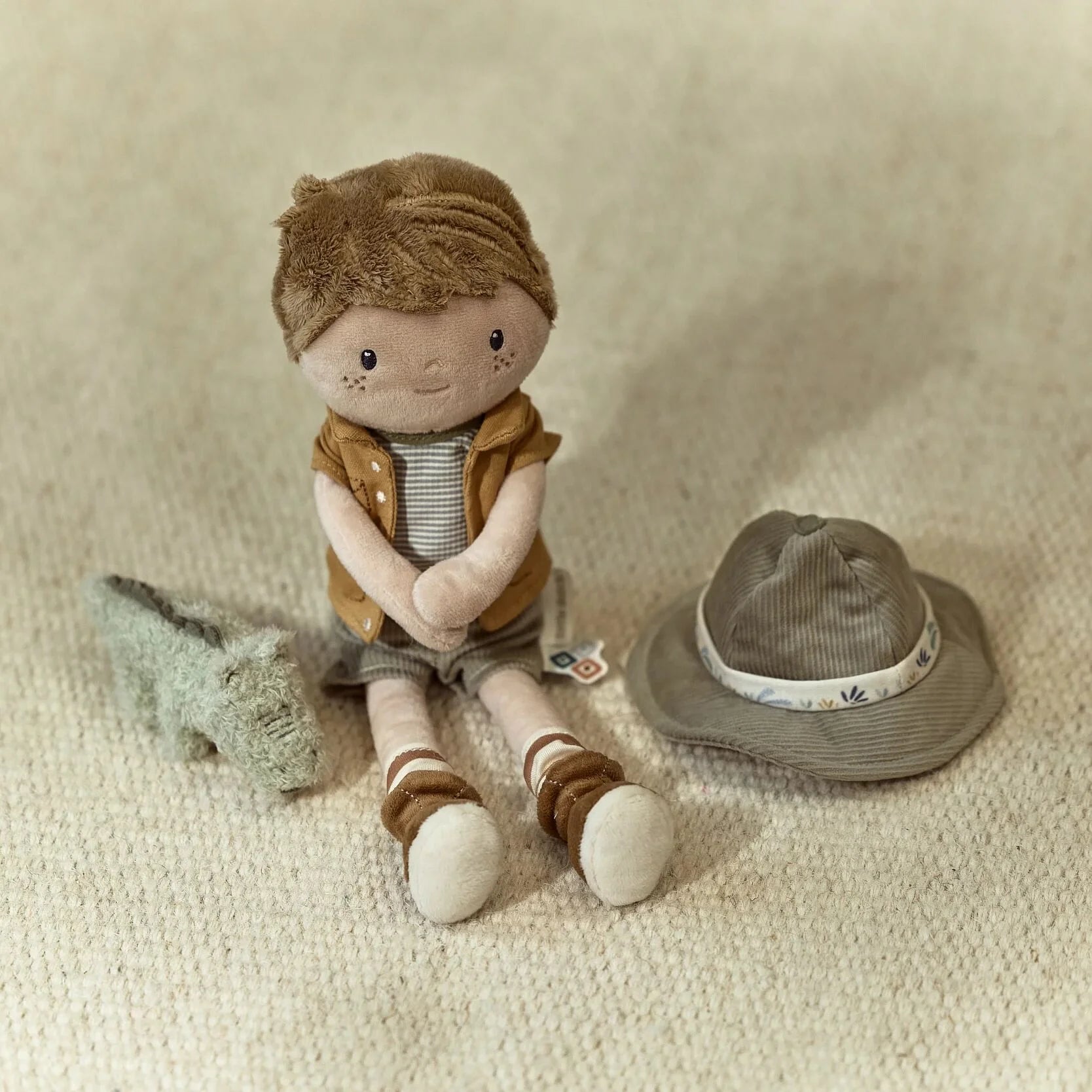 Little Dutch papusa textila 12m+ Safari Friends Ranger Jim