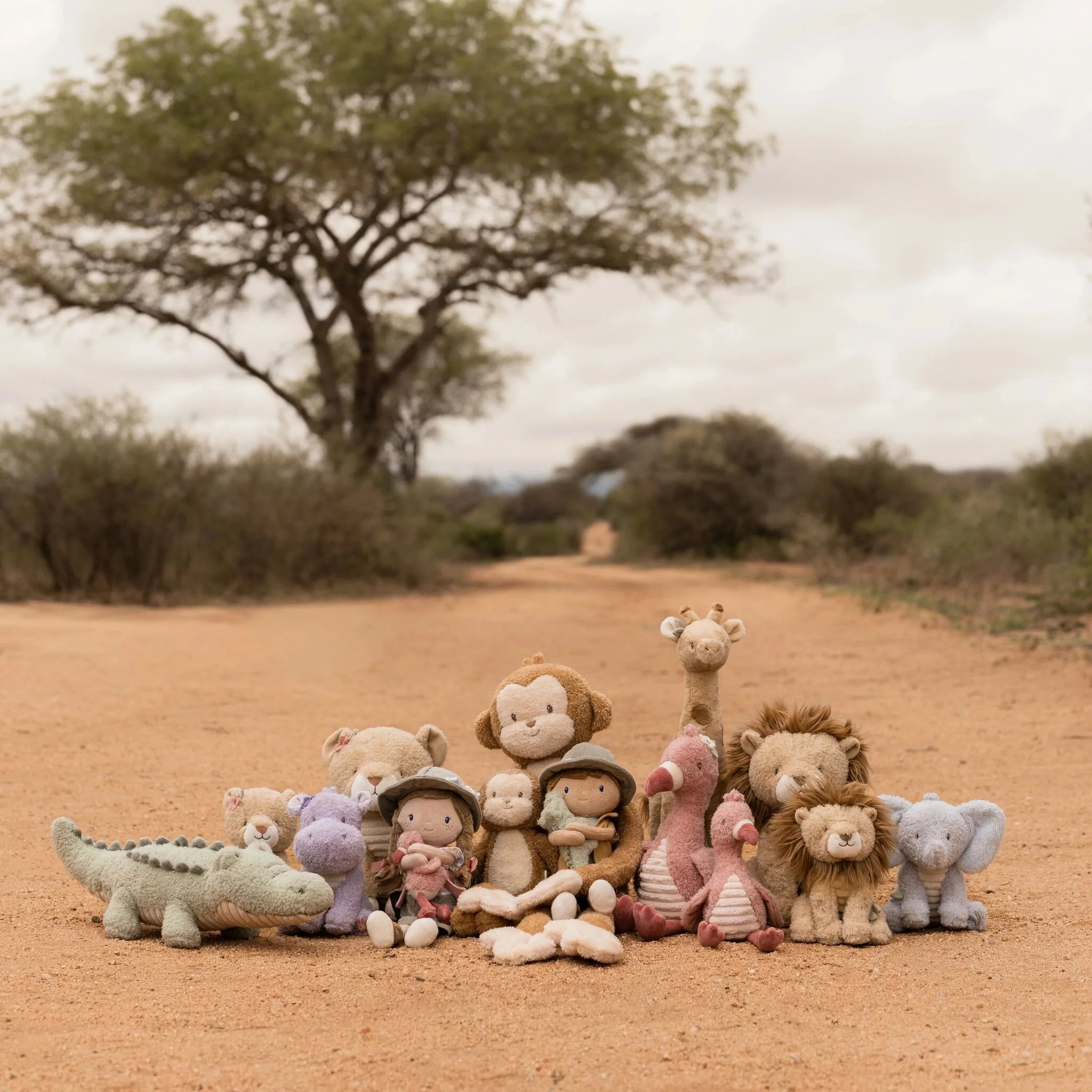 Little Dutch papusa textila 12m+ Safari Friends Ranger Jim