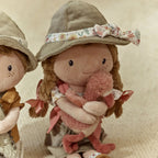 Little Dutch papusa textila 12m+ Safari Friends Ranger Rosa