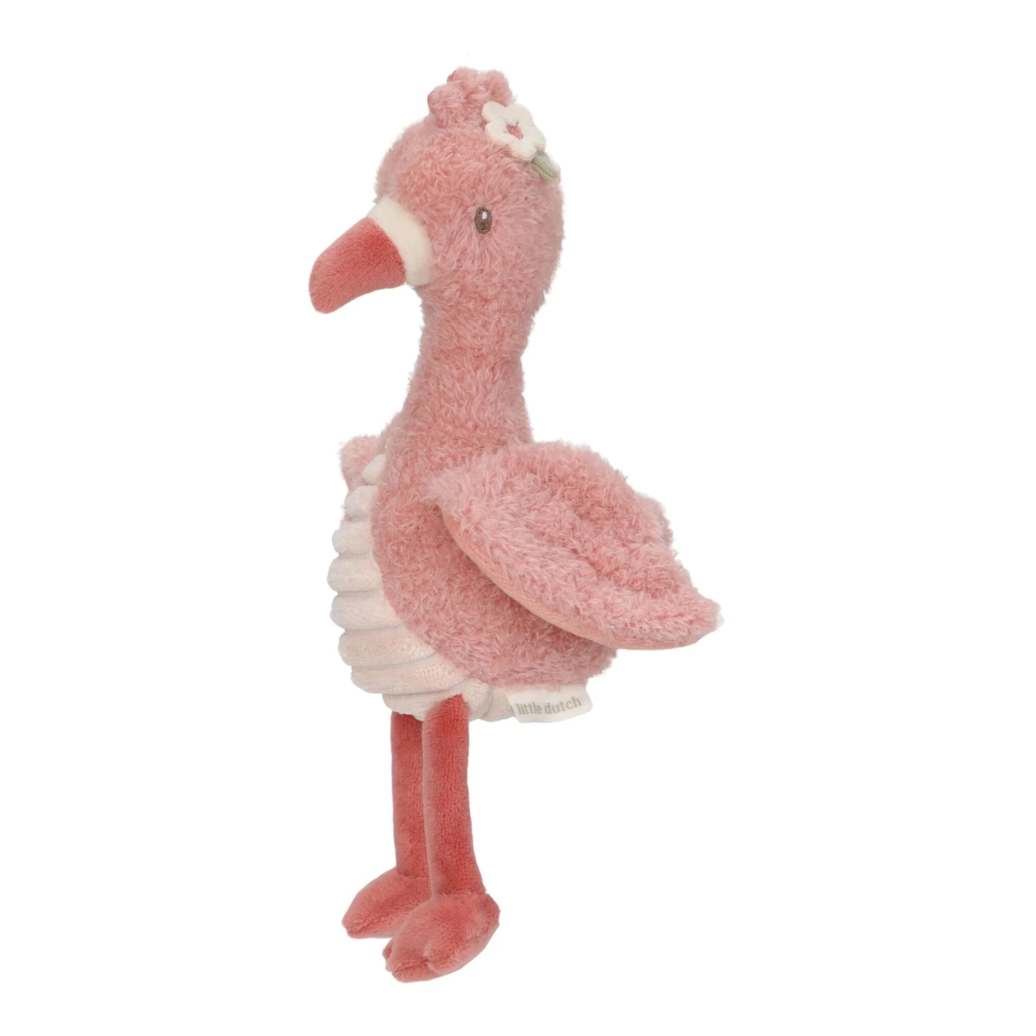 Little Dutch jucarie plus 17 cm 0m+ Safari Friends Flamingo