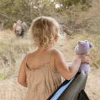 Little Dutch jucarie plus 17 cm 0m+ Safari Friends Hippo