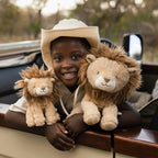 Little Dutch jucarie plus 25 cm 0m+ Safari Friends Leu