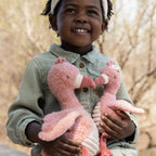 Little Dutch jucarie plus 35 cm 0m+ Safari Friends Flamingo