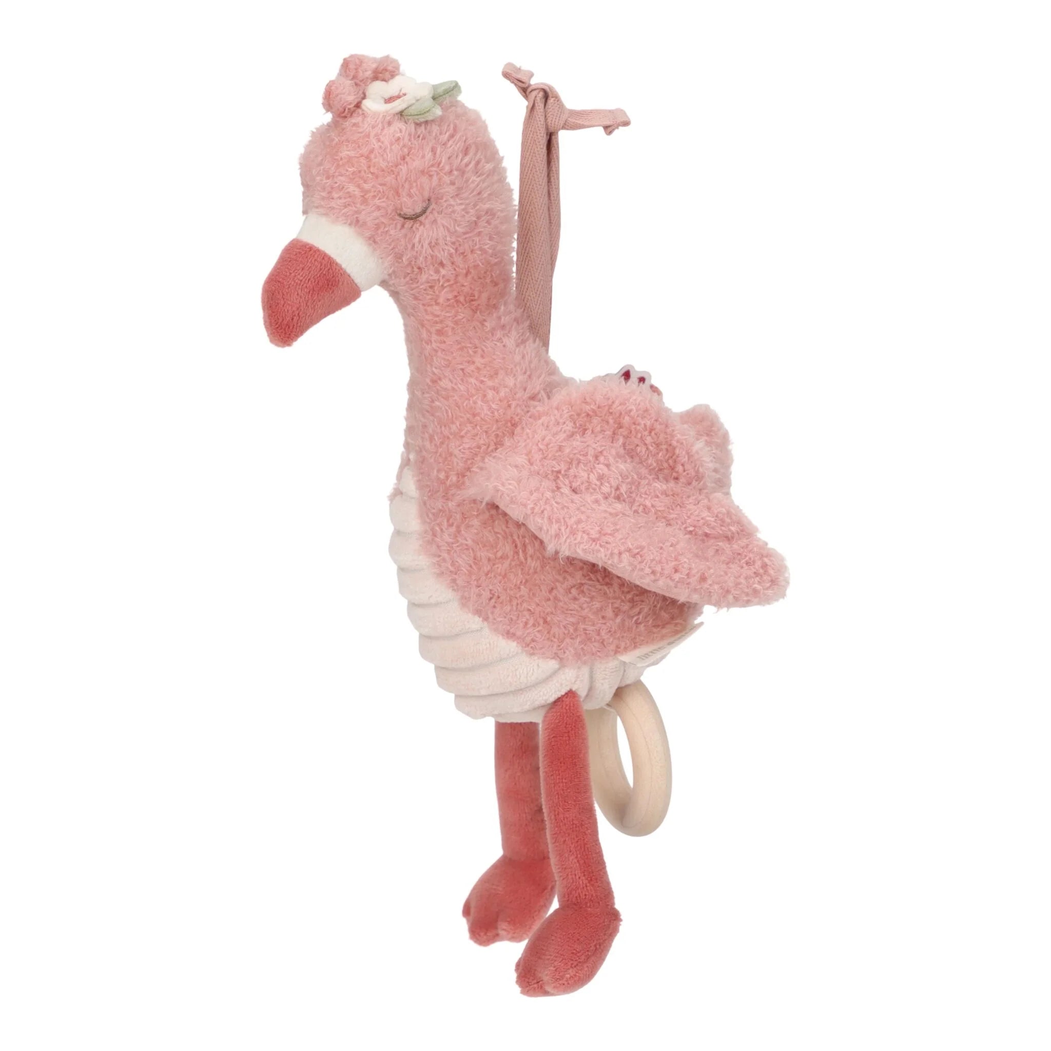 Little Dutch jucarie plus muzicala 0m+ Flamingo - Safari Friends