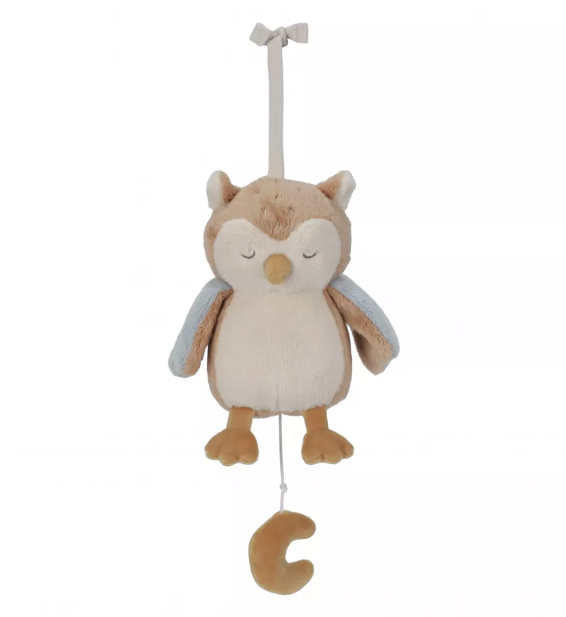 Little Dutch jucarie plus muzicala 0m+ Forest Friends Bufnita