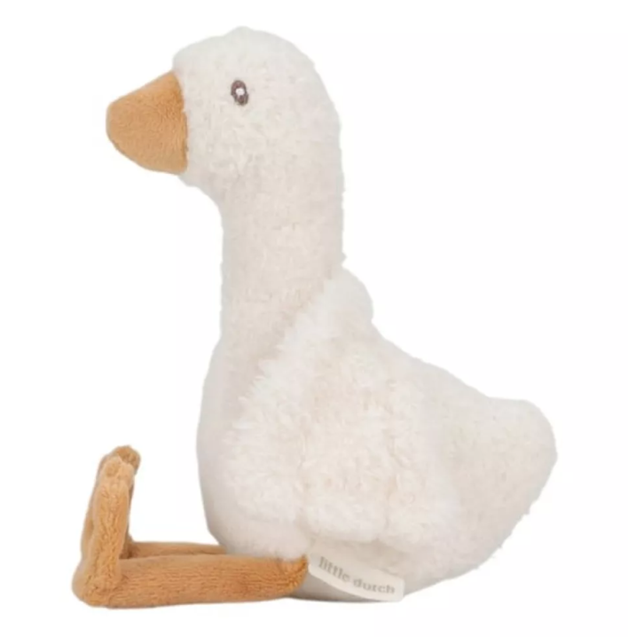 Little Dutch jucarie din plus Newborn Naturals 0m+ Goose 25 cm