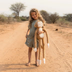 Little Dutch jucarie plus XL 12m+ Safari Friends Maimuta