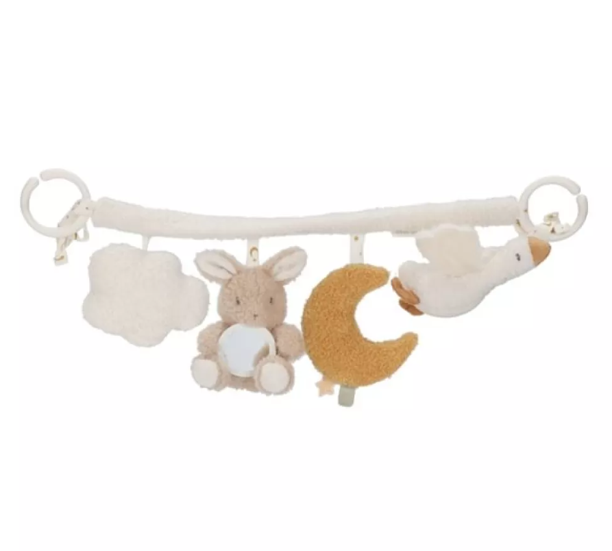 Little Dutch jucarie senzorial pentru carucior Newborn Naturals 0m+ Imagine principală a produsului