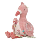 Little Dutch jucarie senzoriala pentru bebelusi 0m+ Flamingo Safari Friends