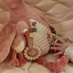 Little Dutch jucarie senzoriala pentru bebelusi 0m+ Flamingo Safari Friends