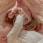 Little Dutch jucarie senzoriala pentru bebelusi 0m+ Flamingo Safari Friends