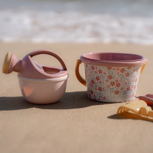 Little Dutch jucarii pentru plaja set 5 piese 12m+ Pink Flowers
