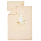 Little Dutch lenjerie pat din bumbac organic 140x110 cm 0m+ Newborn Naturals - Little Goose