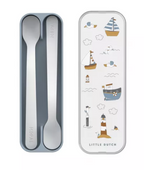 Little Dutch lingurita pentru bebelusi set de 2 bucati 4 m+ Sailor Bay