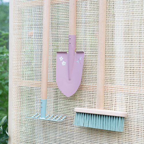 Little Dutch lopata pentru gradinarit 4 ani+ Fairy Garden Pink