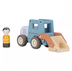 Little Dutch masinuta din lemn FSC 18m+ Buldozer