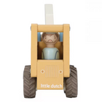 Little Dutch masinuta din lemn FSC 18m+ Macara