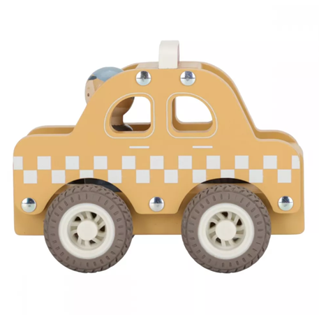 Little Dutch masinuta din lemn FSC 18m+ Taxi