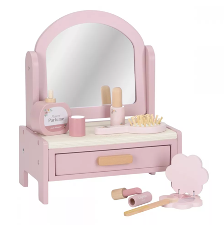 Little Dutch masuta de toaleta cu accesorii pentru joc de rol 3 ani+ Pink