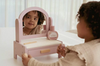 Little Dutch masuta de toaleta cu accesorii pentru joc de rol 3 ani+ Pink