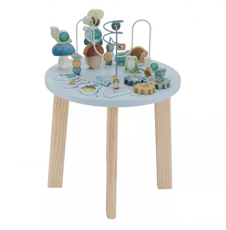 Little Dutch masuta din lemn FSC cu activitati 12m+ Forest Friends