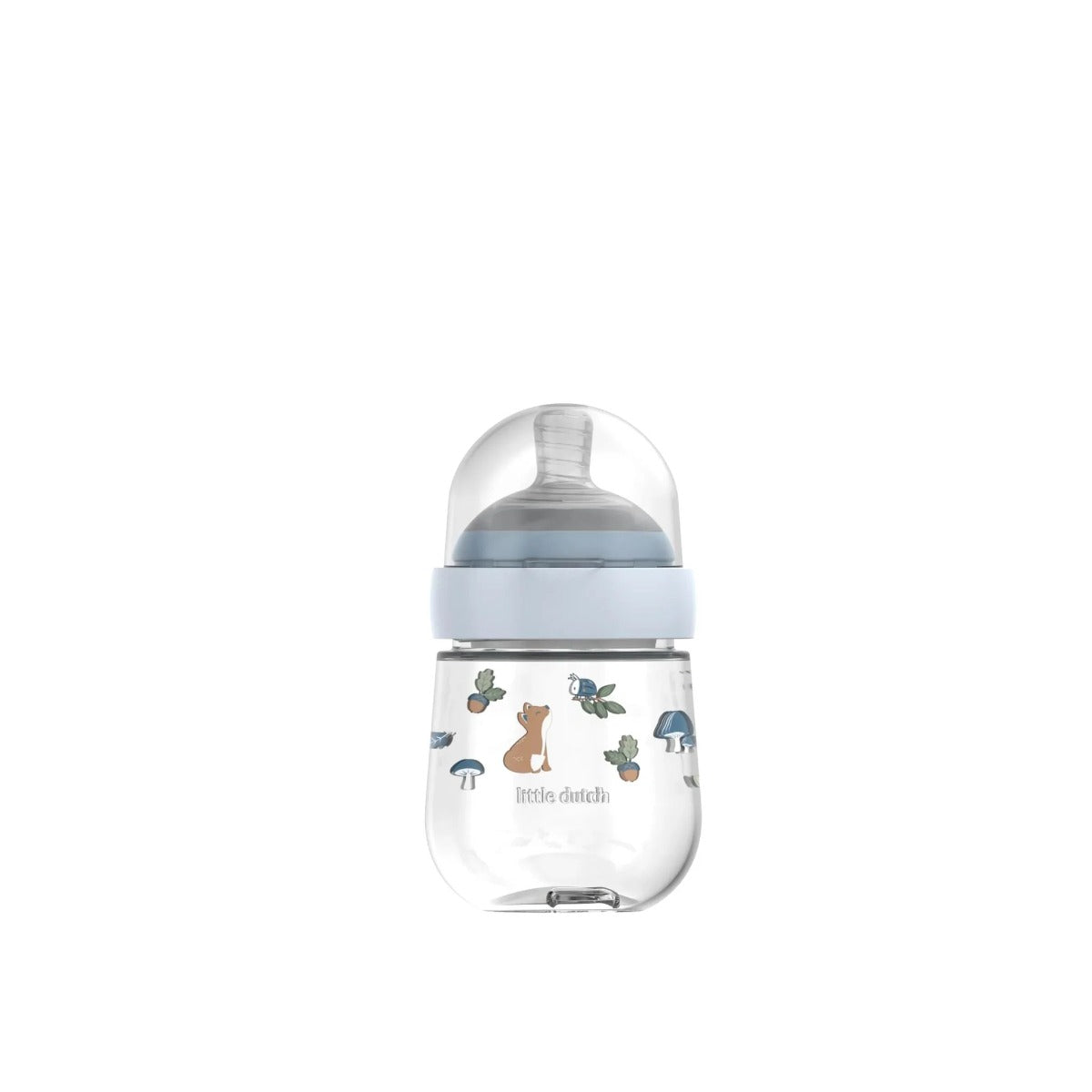 Little Dutch Mepal biberon 165 ml cu tetina silicon 0m+ Forest Friends Imagine principală a produsului
