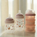 Little Dutch Mepal biberon 240 ml cu tetina silicon 0m+ Fairy Garden