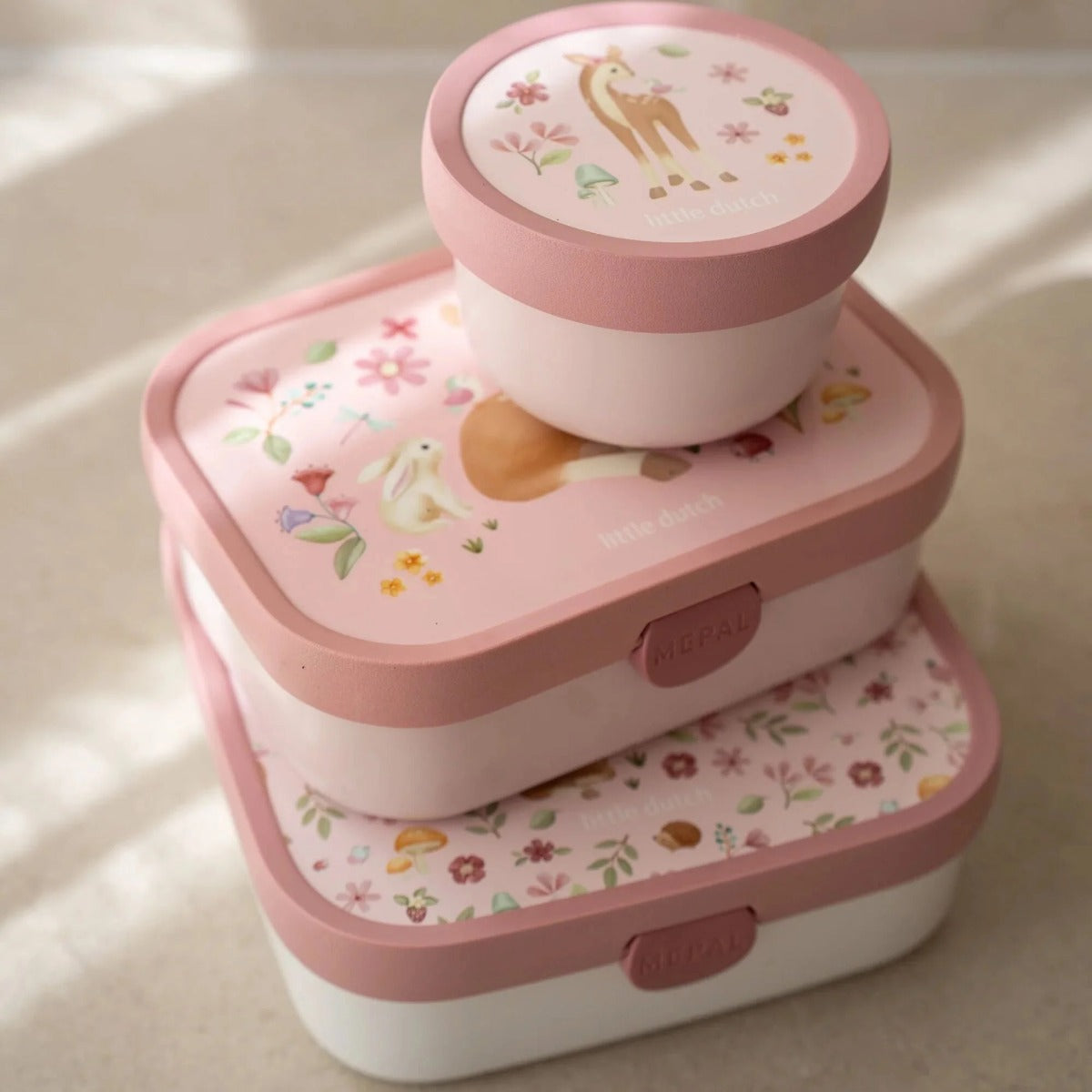 Little Dutch Mepal caserola pentru pranz Bento Campus mare 3 ani+ Fairy Garden