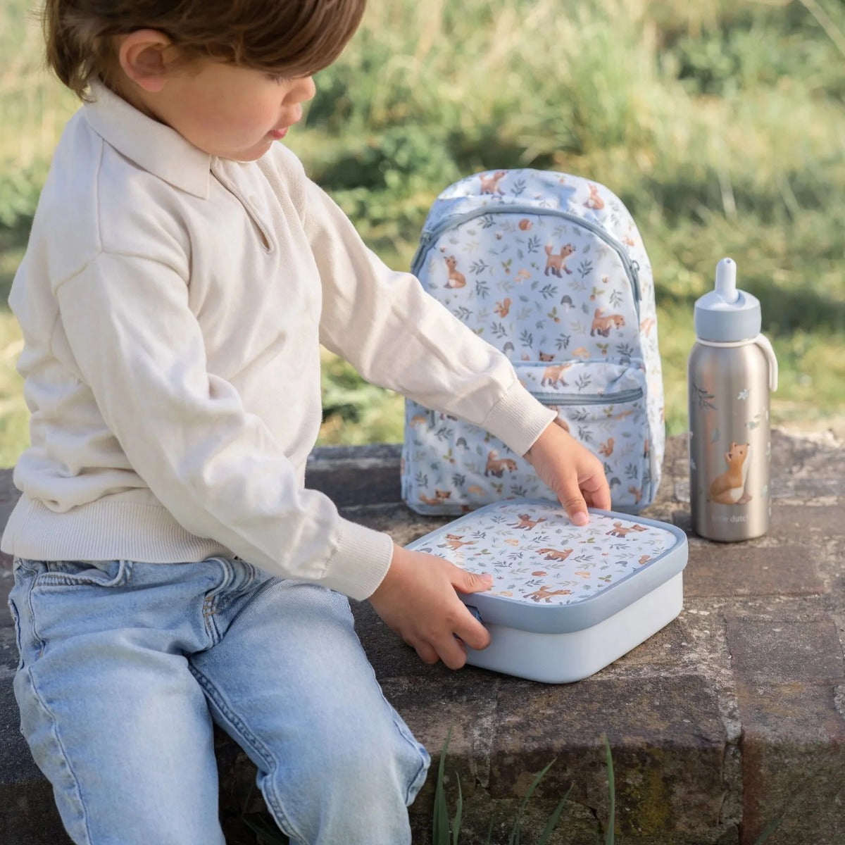 Little Dutch Mepal caserola pentru pranz Bento Campus mare 3 ani+ Forest Friends