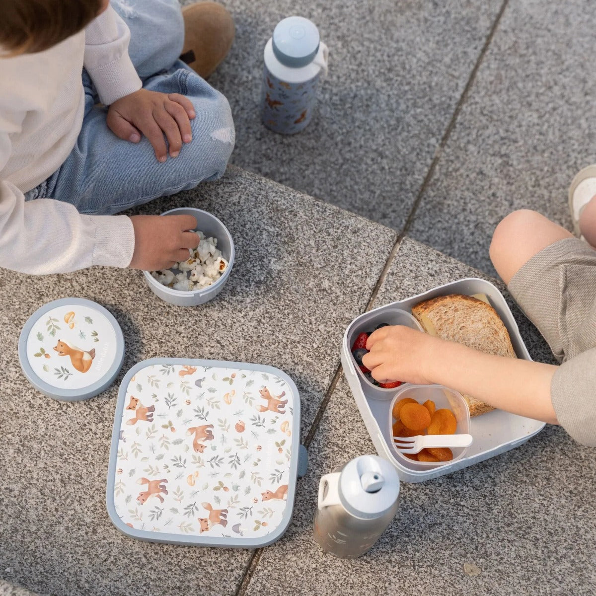 Little Dutch Mepal caserola pentru pranz Bento Campus mare 3 ani+ Forest Friends
