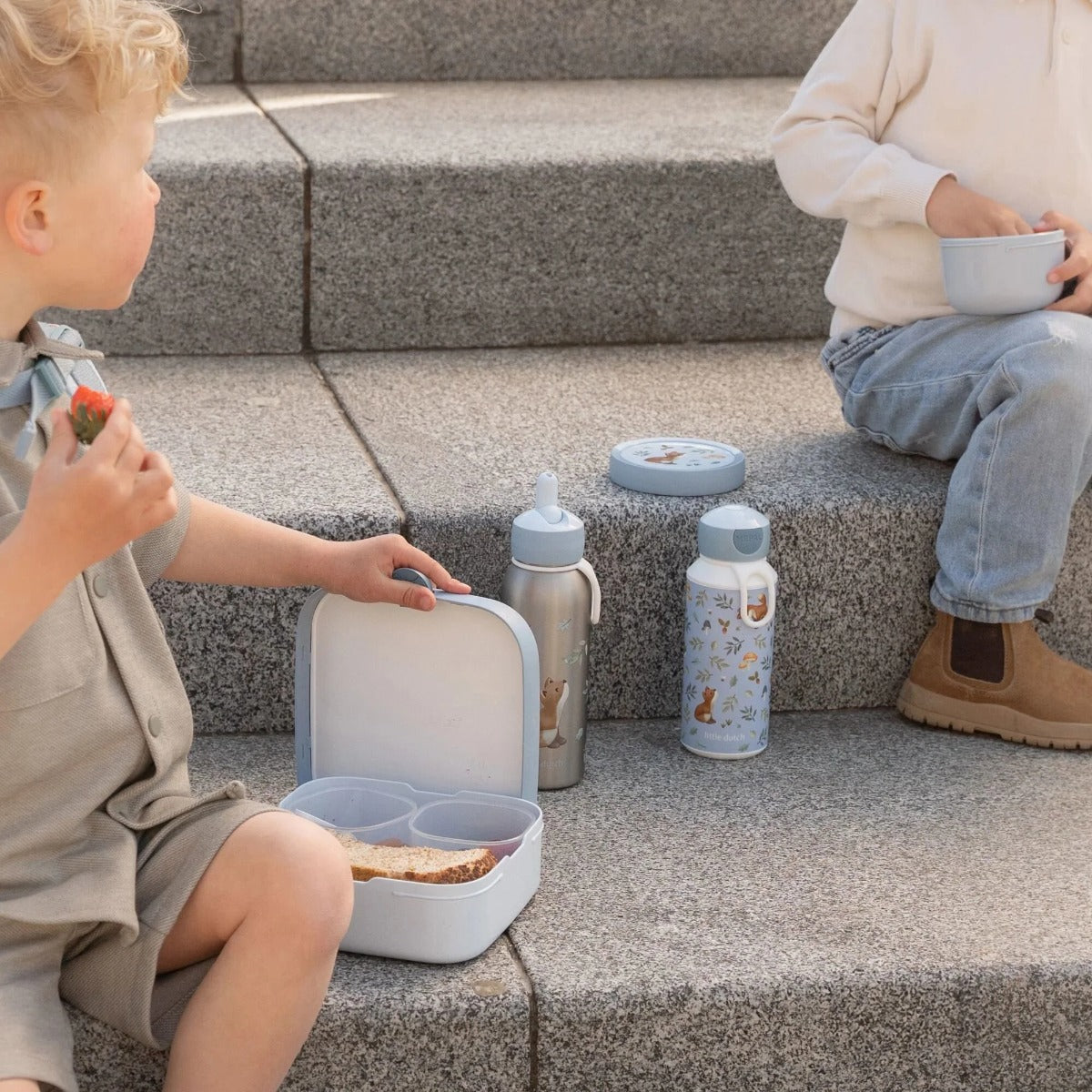 Little Dutch Mepal caserola pentru pranz Bento Campus mare 3 ani+ Forest Friends