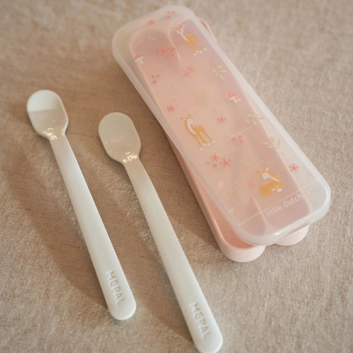 Little Dutch Mepal set 2 lingurite bebe in cutie 6m+ Fairy Garden