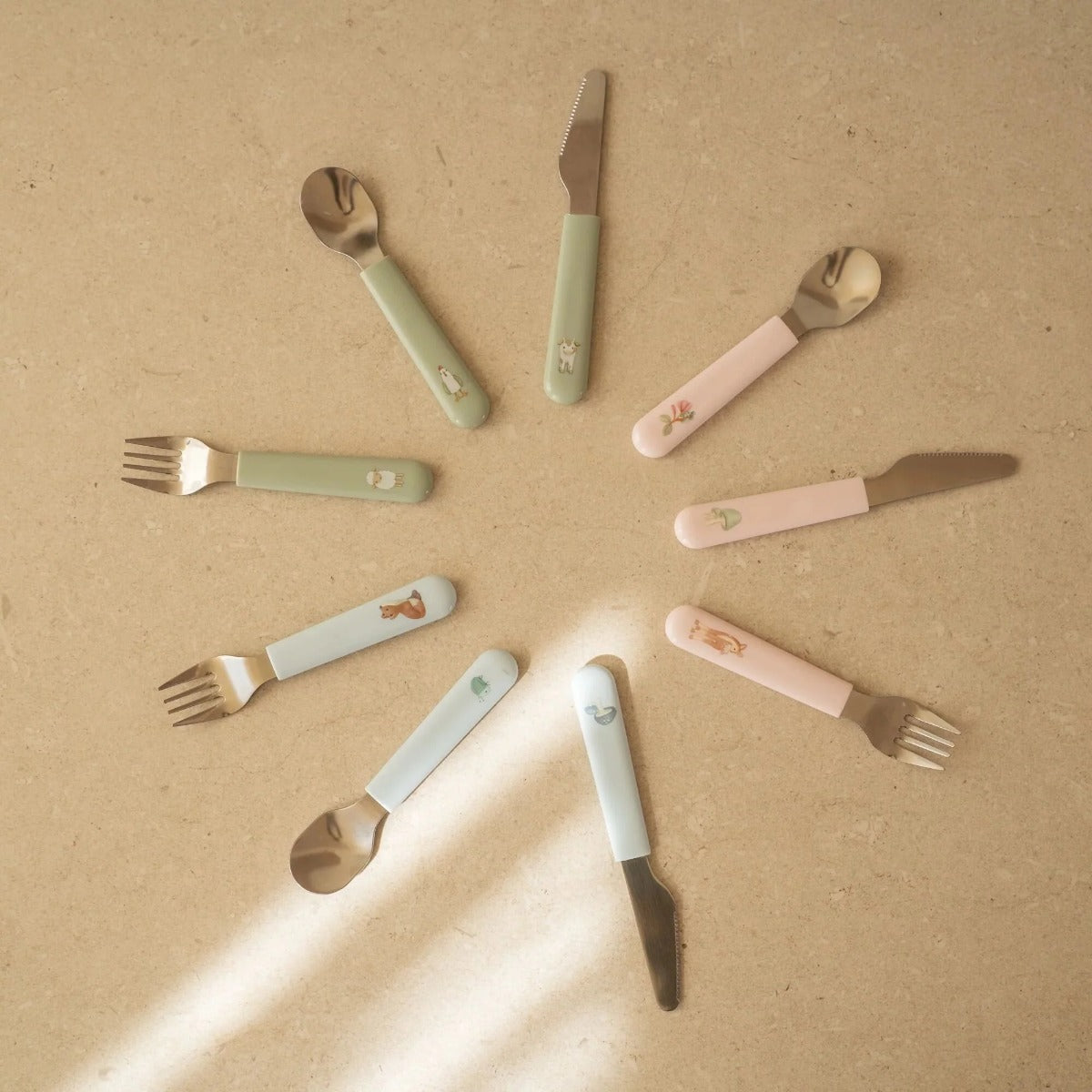 Little Dutch Mepal set tacamuri 3 piese cu inox 12m+ Fairy Garden