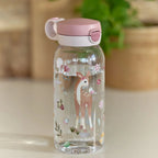 Little Dutch Mepal sticla de apa cu capac flip Pop-up 600 ml 3 ani+ Fairy Garden caprioara