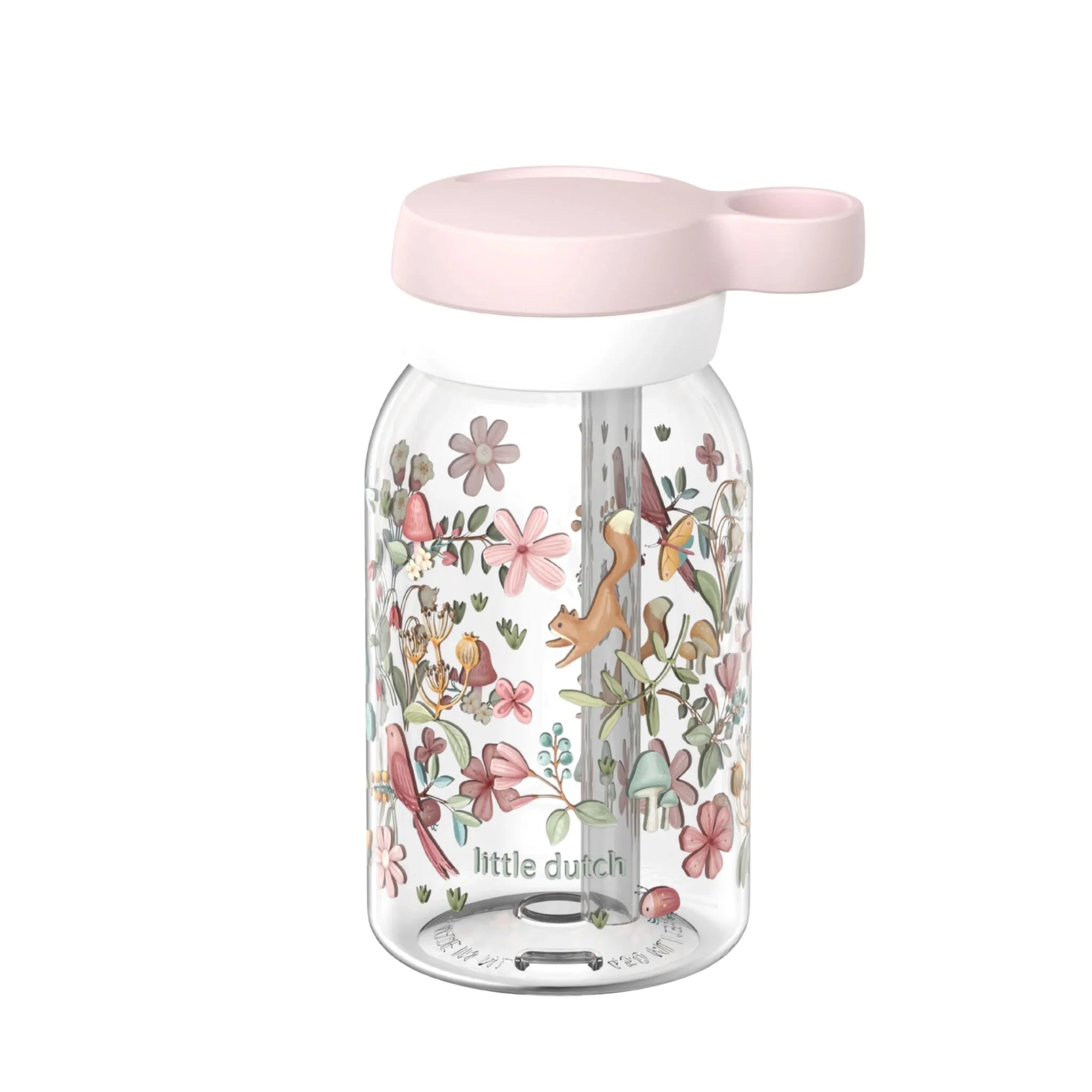 Little Dutch Mepal sticla de apa cu pai 450 ml 3 ani+ Fairy Garden