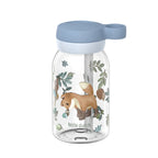Little Dutch Mepal sticla de apa cu pai 450 ml 3 ani+ Forest Friends