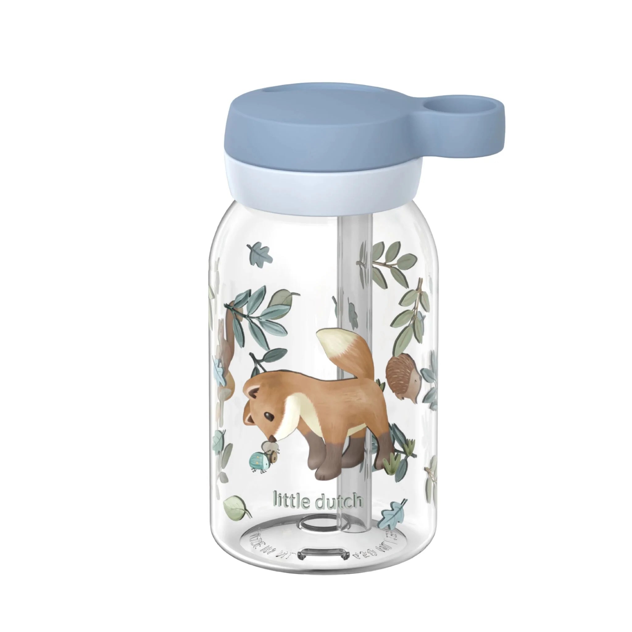 Little Dutch Mepal sticla de apa cu pai 450 ml 3 ani+ Forest Friends Imagine principală a produsului