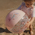 Little Dutch minge de plaja gonflabila 35 cm 2 ani+ Dreamy Mermaid Pink